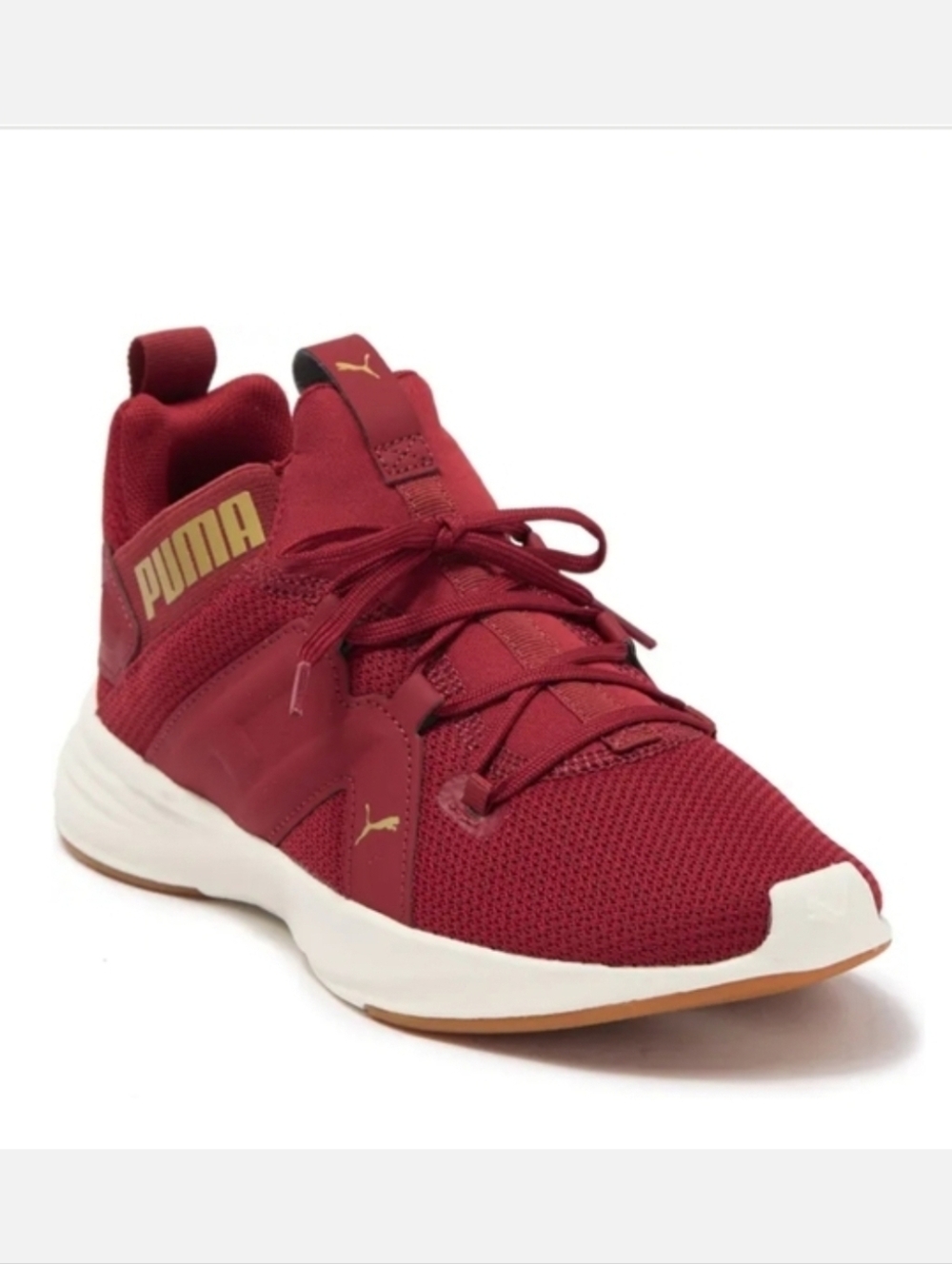 PUMA Contempt Demi Cross Trainer Sneakers Intense Red-Puma Team Gold